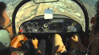 CAP10B Aerobatics  Wingover crossing our own wake turbulence at 025 [upl. by Ydnahs967]