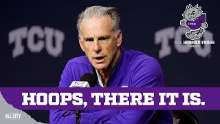 TCU football team has company as basketball begins  All Horned Frogs Podcast [upl. by Cale]