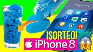 Los 5 mejores EXPERIMENTOS CASEROS para hacer EN CASA con NIÑOS recopilación  ¡¡SORTEO IPHONE8 [upl. by Alyal]