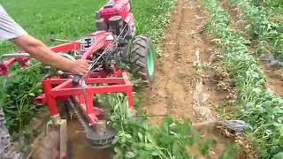 High quality peanut harvestergroundnut harvesterpeanut harvesting machine [upl. by February]