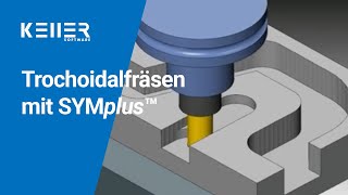 Trochoidalfräsen mit SYMplus™ [upl. by Jamilla]