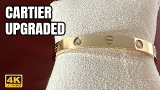 Cartier Upgraded also Double Unboxing  Love Bracelets [upl. by Sibby]