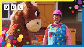 Mr Tumble Meets Spotty The Horse  Mr Tumble and Friends [upl. by Nnaylime]