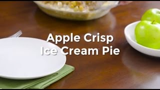 Apple Crisp Ice Cream Pie [upl. by Martinsen]