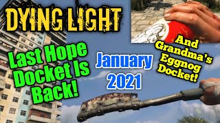 Dying Light Last Hope Gold Weapon Docket Is Back January 2021 EXPIRED [upl. by Niemad]