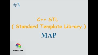 C STL  Standard Template Library  3 MAP Arabic [upl. by Pierpont]