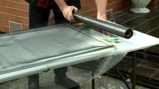 How to Replace Flyscreens  DIY at Bunnings [upl. by Starlin]