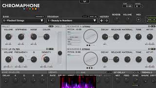 download Equalizer synthwave neon Chromaphone VST [upl. by Wetzel]