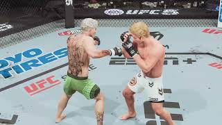 EA SPORTS UFC 5朝倉未来vs平本蓮 Mikuru Asakura vs Ren Hiramoto [upl. by Arvind]