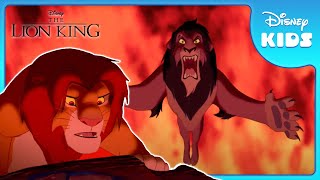 Simba vs Scar The Final Showdown  The Lion King  Disney Kids [upl. by Alamap]