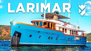 THIS GENTLEMANS YACHT WILL MAKE YOU DREAM OF OWNING HER quotLARIMARquot [upl. by Alemap]