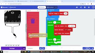 Metrónomo con microbit 3EGH IES Monterroso [upl. by Leinaj]