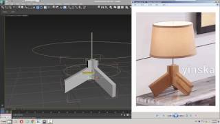 Making of side lamp and lamp shade  vrayexperts  3D Max Modeling Tutorial [upl. by Nyladnewg]