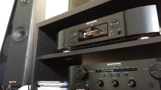 Sonus Faber Toy Tower  Marantz PM6005  Marantz NA6005 [upl. by Carena]