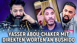 Yasser AbouChaker quotBushido ist ein Schauspieler ein Lügner und ein Betrügerquot  Rooz Reagiert [upl. by Madlen]