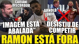 É OFICIAL RAMON DESISTE DE SUBIR NO ARNOLD CARIANI DISCORDA AO VIVO DO GORGO SOBRE A DECISÃO [upl. by Ahsertal132]