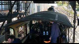 Loco servicing at Grosmont MPD North Yorkshire Moors Railway [upl. by Bonni284]