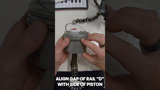 Quick Guide Installing Piston Rings  Letsee Garage Shorts [upl. by Sukramed]