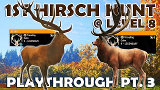 9 LEGENDARY RED DEER Before UNLOCKING an OUTPOST in HIRSCHFELDEN  quotNEW GAMEquot Beginner Series Pt3 [upl. by Malcah949]