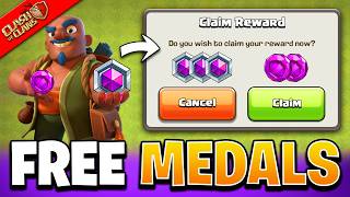 Get FREE Magic Medals amp Crystals in Anime Clash Event  Clash of Clans [upl. by Aibar]