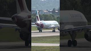 Eurowings Salzburgerland Livery Airbus A320 Takeoff at Stuttgart Airport youtubecreatorcommunity [upl. by Astto]