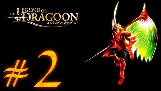 Legend of Dragoon Gameplay Walkthrough  Part 2  Hellena Prison  Boss Fruegel HD Lets Play [upl. by Vito]