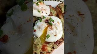 The Best Avocado Toast with Egg breakfast toast avocadotoast healthyrecipes egg [upl. by Herod]