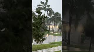 Hurricane Milton Wind Speed Doubles in 2 Hours Home Footage of the Storm [upl. by Onofredo]