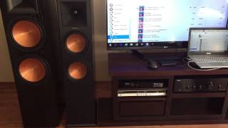 Klipsch RF7 ll vs Klipsch RP280F  Pioneer A70k Test [upl. by Ellocin]