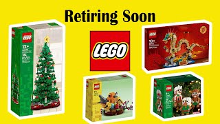 All Lego Seasonal Sets Retiring in 2024 [upl. by Erdei679]