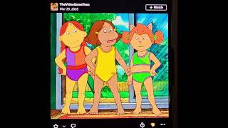 Arthur Muffy Francine and Sue Ellen Swimsuit [upl. by Ode]