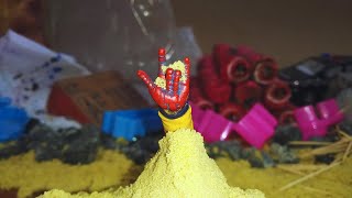 SpiderMan vs Sandman StopMotion Animation [upl. by Channa]