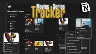 The Ultimate Notion Movies amp Series Tracker  Free Template Included [upl. by Efrem232]