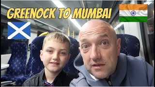 Travelling from SCOTLAND🏴󠁧󠁢󠁳󠁣󠁴󠁿 Greenock to MUMBAI 🇮🇳 [upl. by Drofkcor]