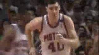 Pistons vs Bulls 1989 game 1 8 [upl. by Anelec]