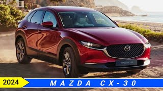 New Mazda CX30 2024 Night Test Drive [upl. by Ahselrac888]