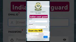 Indian coast GuardCGEPT Exam city jari [upl. by Peggir]