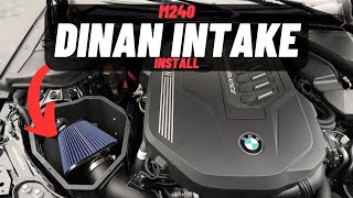 BEST B58 IntakeDinan intake install2023 BMW M240 [upl. by Atsyrt616]