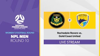 NPL Men R10  Rochedale Rovers vs Gold Coast United [upl. by Eneryc66]