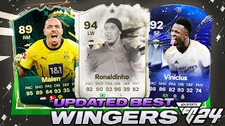 UPDATED⚡️TOP 10 BEST WINGERS IN EA FC 24 ULTIMATE TEAM [upl. by Tamara]