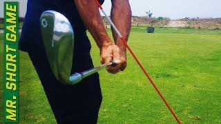 The Best Golf Chipping Drill to Stop Chunking [upl. by Lekcim]