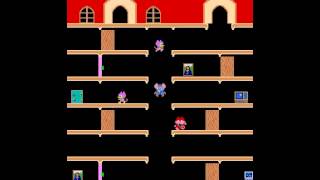 Mappy US Arcade  MAME  Mappy Game Music [upl. by Nave]