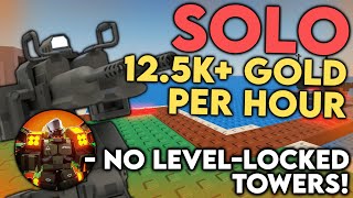 Solo Expert Strategy with SENTRY Beginner Friendly  Tower Defense X [upl. by Aerdua]