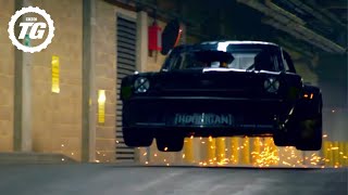 Ken Block Drifts London – EXTENDED Directors Cut  Top Gear  BBC [upl. by Sibyls179]