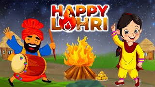 Happy Lohri 2023  Sundar Mundariye Lohri  ਸੁਨਦਰ ਮੁਨਦਰੀਏ ਹੋ  LOHRI SONG riyarhymes [upl. by Corder]