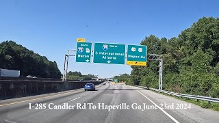 Hapeville Ga US Hwy 41 From Candler Rd June 23rd 2024 travel tourism hapeville decatur [upl. by Eiramanitsirhc]