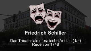 Theatertheorien 01  Einführung und Friedrich Schiller 12 [upl. by Karyn697]