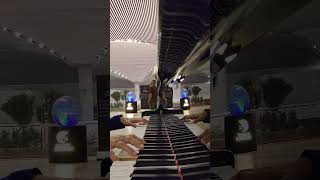 Trying out the grand piano at an airport lounge [upl. by Ellenor]