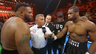 Jarrell Miller USA vs Daniel Dubois England  KNOCKOUT BOXING fight HD [upl. by Corkhill]