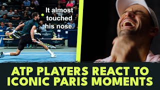 quotAndys Always A Little Dramaticquot 😂  ATP Players Look Back At Some Of The Best Moments In Paris [upl. by Lanuk]